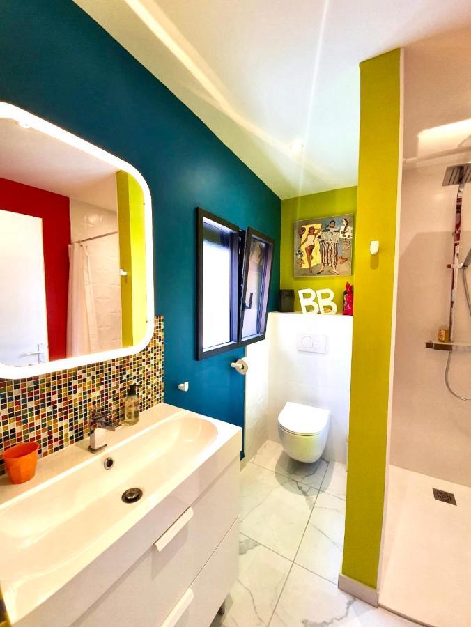 La Maison Pop Appartement meublé indépendant avec jardin Romans-sur-Isère Exterior foto