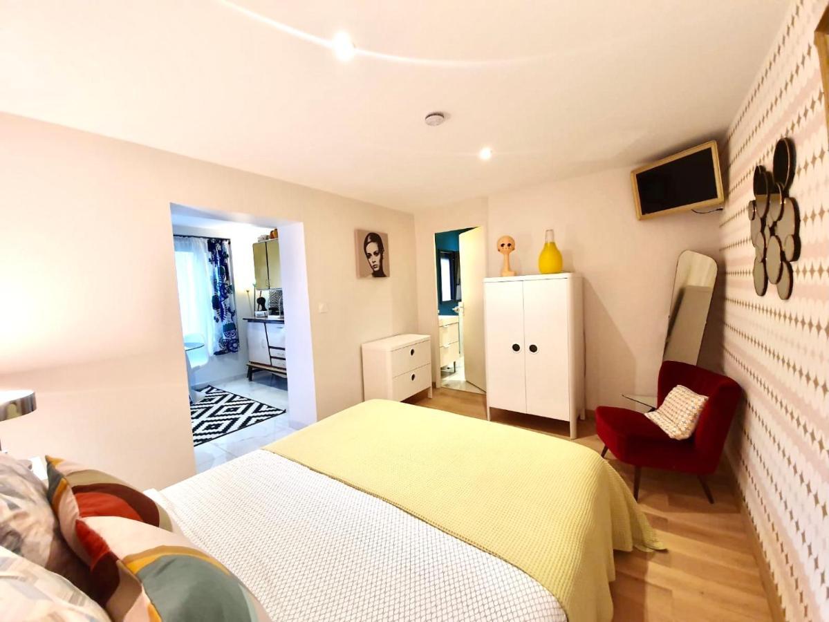 La Maison Pop Appartement meublé indépendant avec jardin Romans-sur-Isère Exterior foto