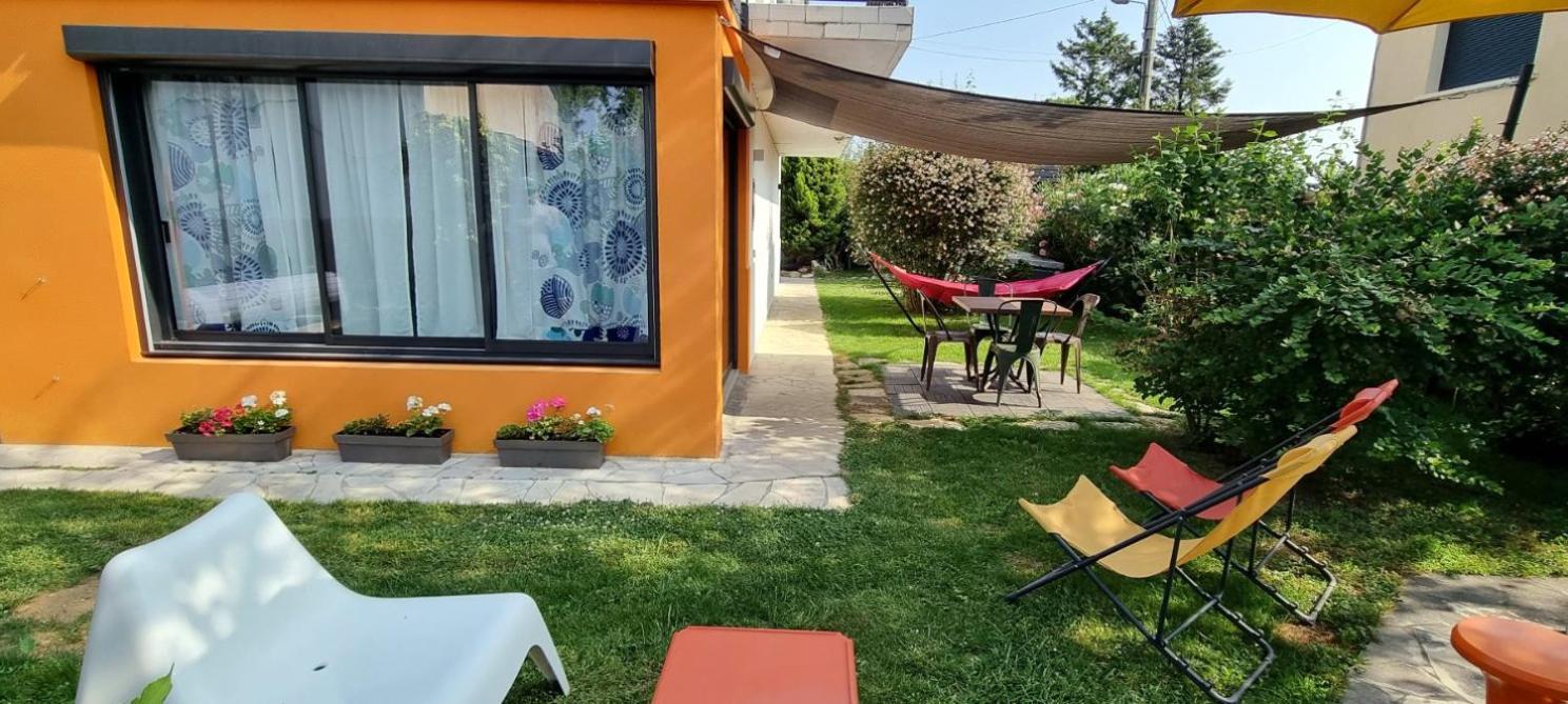 La Maison Pop Appartement meublé indépendant avec jardin Romans-sur-Isère Exterior foto